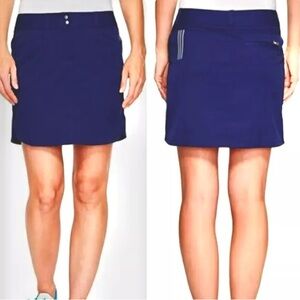 EUC Like New Women's Adidas Essentials 3-Stripes Shorts Lined Golf Skort